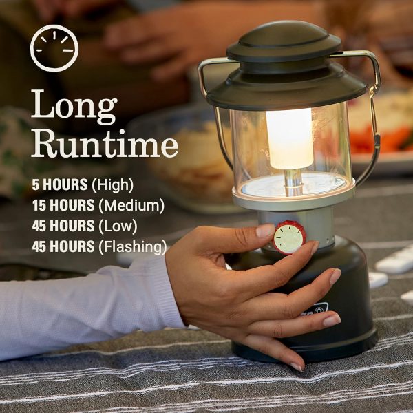 Coleman Classic Recharge 800 Lumens LED Lantern, Durable Water-Resistant Lantern with Built-in Rechargeable Batteries, Ideal for Camping and Emergencies - Image 4