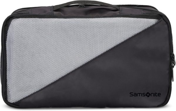 3-Piece Compression Packing Cube Set, Black - Image 7